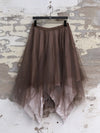 Marc Le Bihan Silk Tulle Skirt 2591 Series Six-layer Tulle French Handmade MLB-2591-BRONZE TAUPE